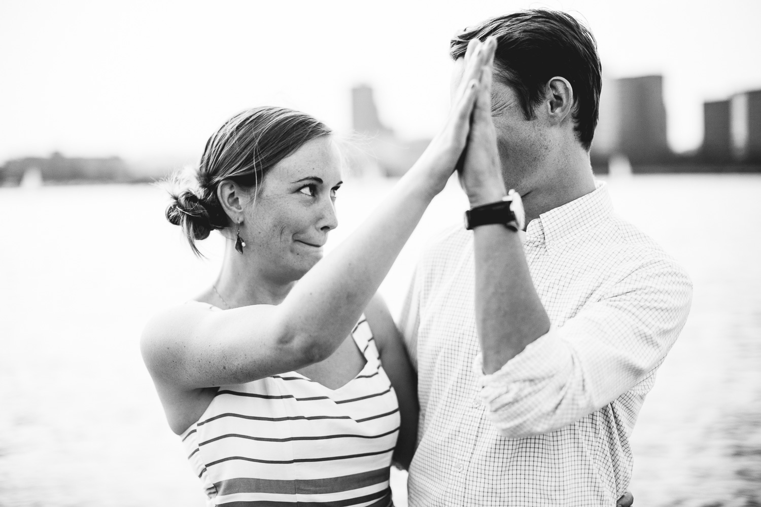 Downtown Boston Engagement Shoot