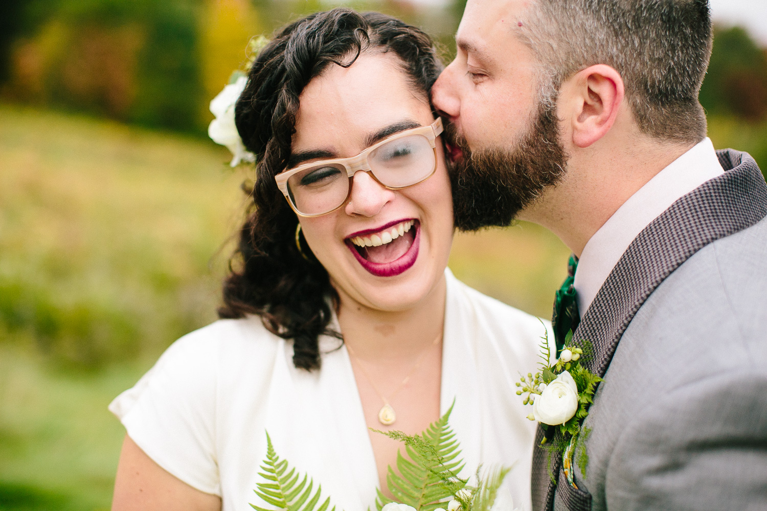 Hip Bride with Glasses