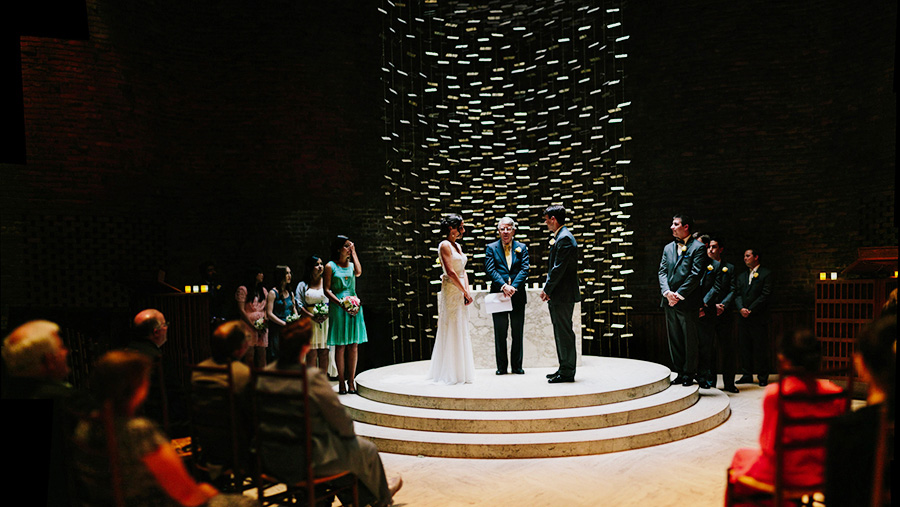 MIT Chapel Wedding