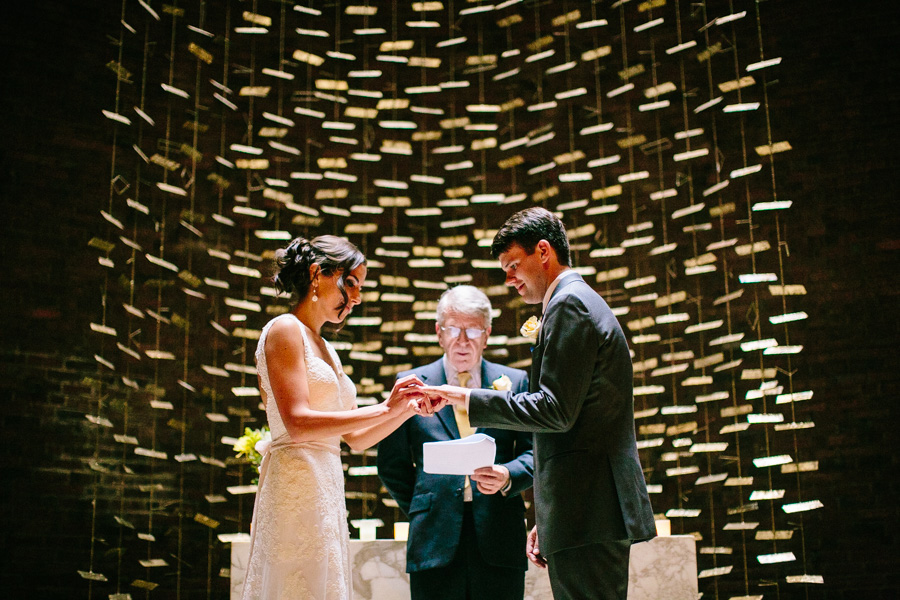 MIT Chapel Wedding