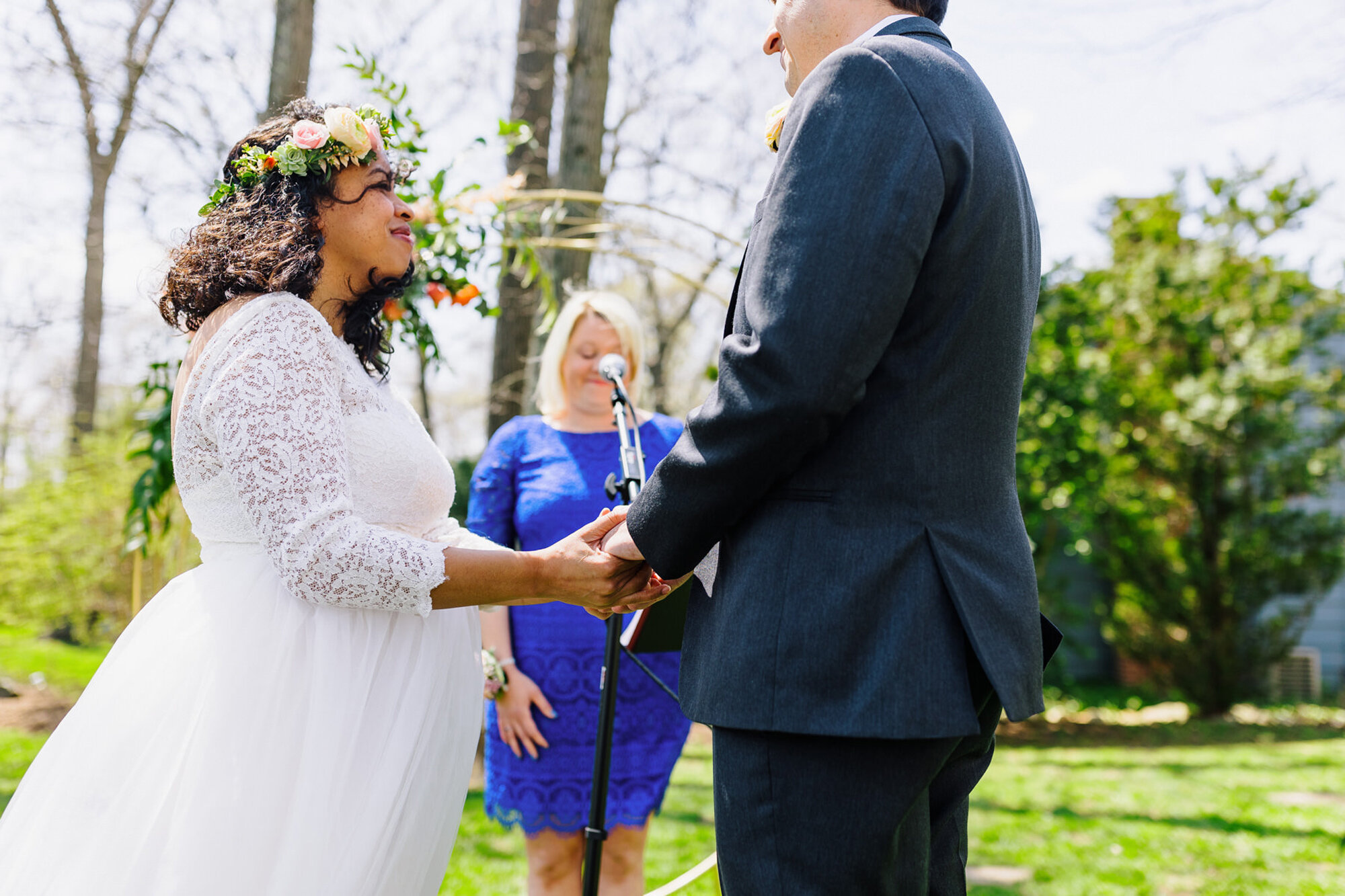 Backyard Orlando Wedding Ceremony | Zac Wolf Photography - New England + Orlando Wedding Photographer