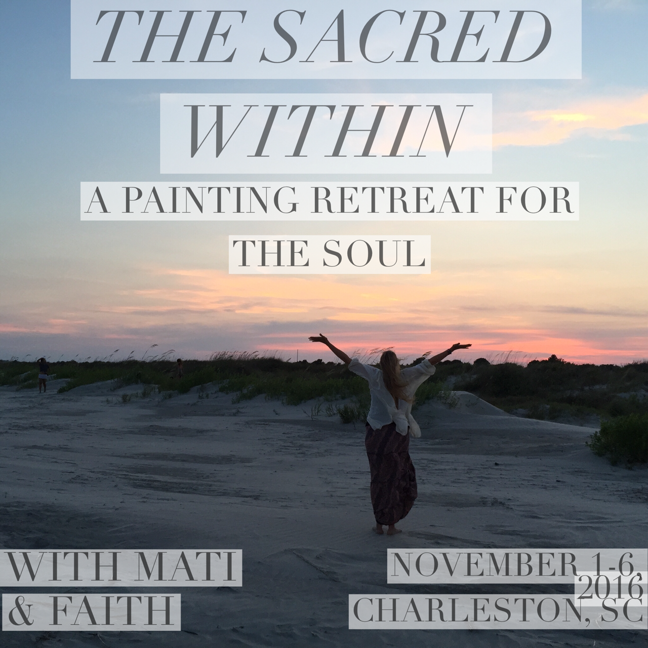 The Sacred Within: A Weekend of Painting for the Soul:: Deposit