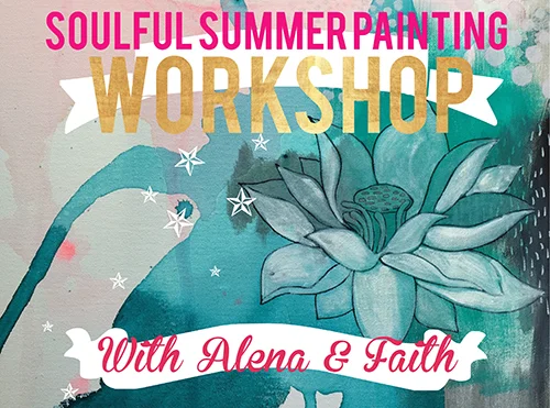 Ashville, SC painting retreat with Faith Evans-Sills