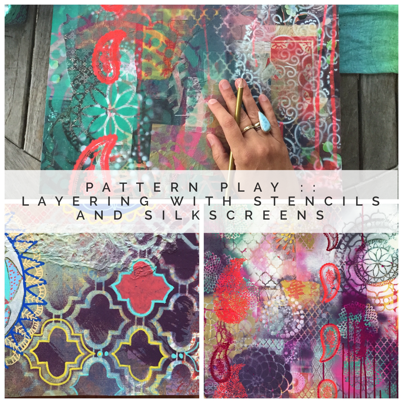 $39 Pattern Play: Painting Workshop