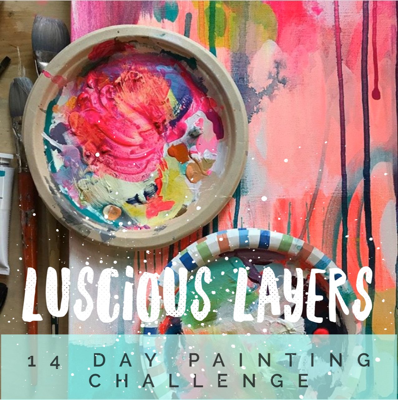 Instant Access 14 Day Abstract Painting Challenge!