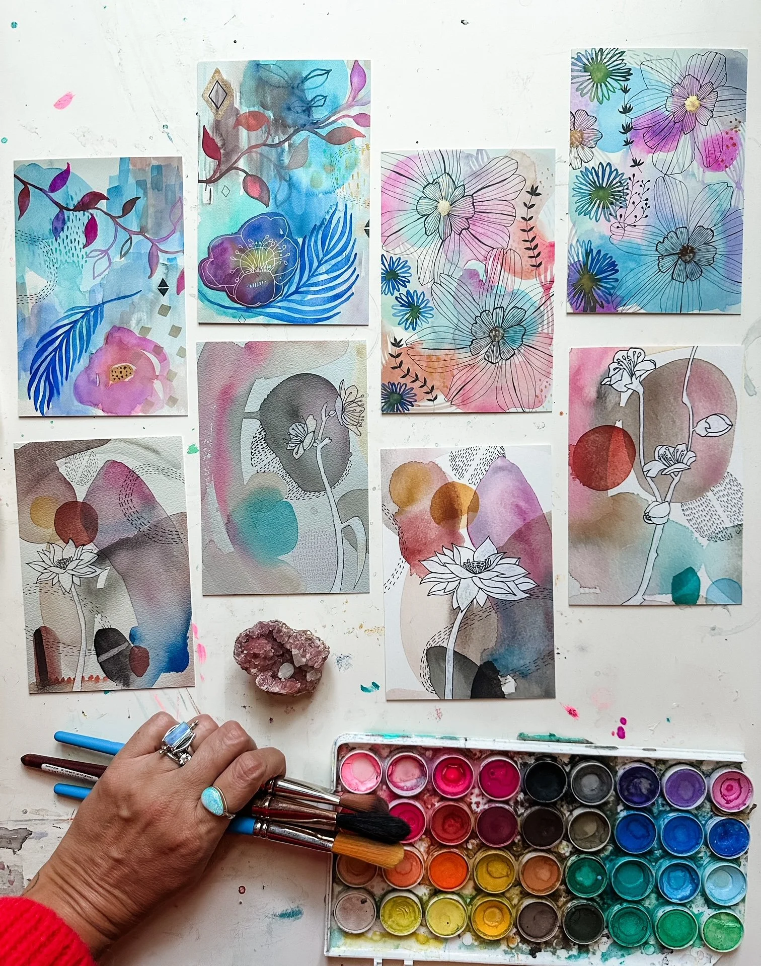 Elements Series Postcard Set