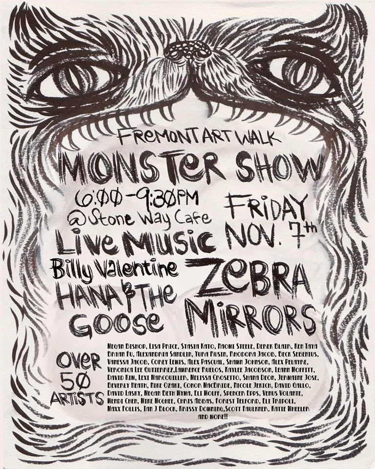 Monster Show! (Fremont Art Walk)