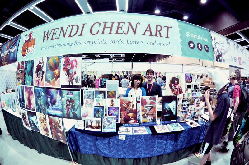 ECCC Booth Set-up