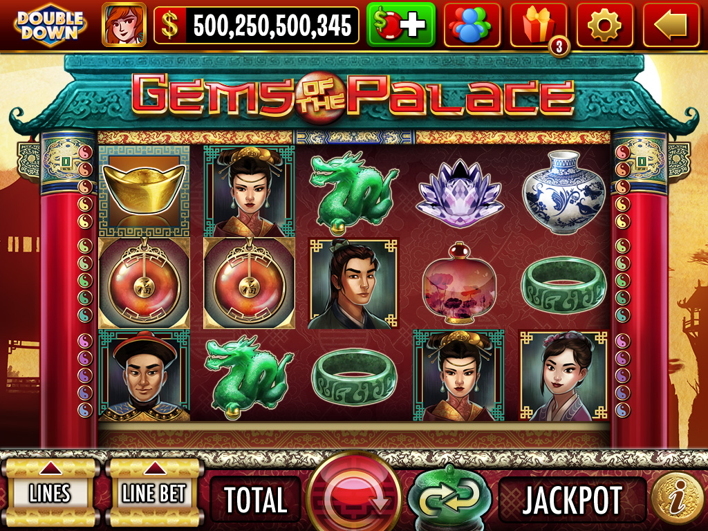 Gems of the Palace - Slot Game Screen