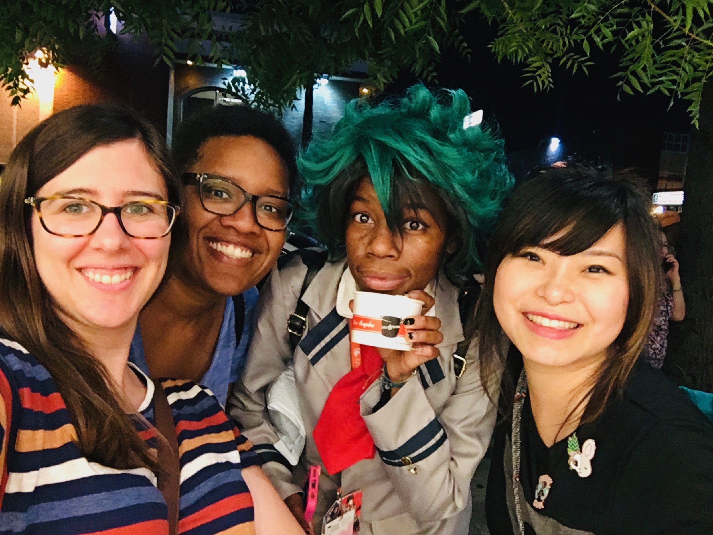 Salt &amp; Straw with these lovely ladies