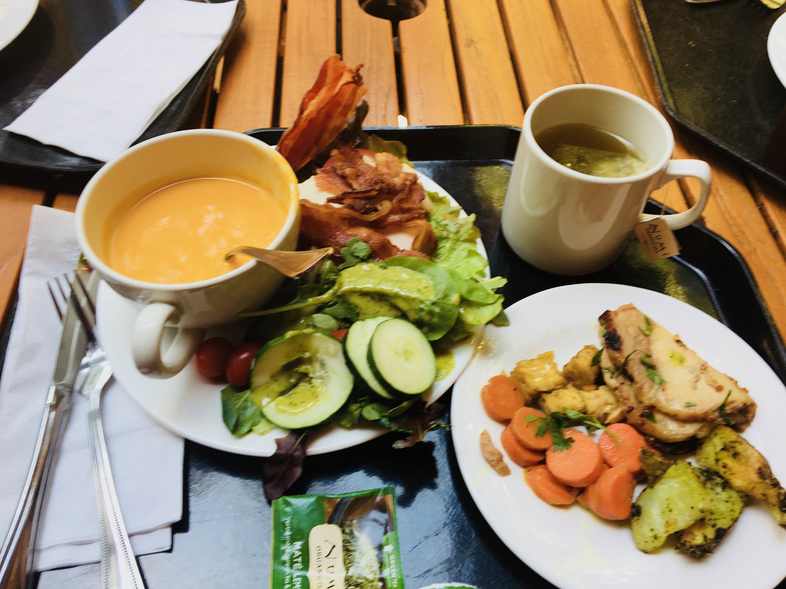 Fancy free lunch at Dreamworks