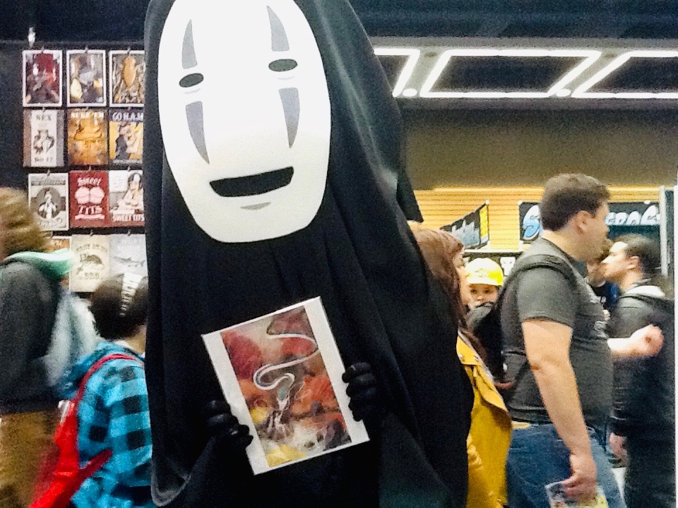 No Face with my Spirited Away print!