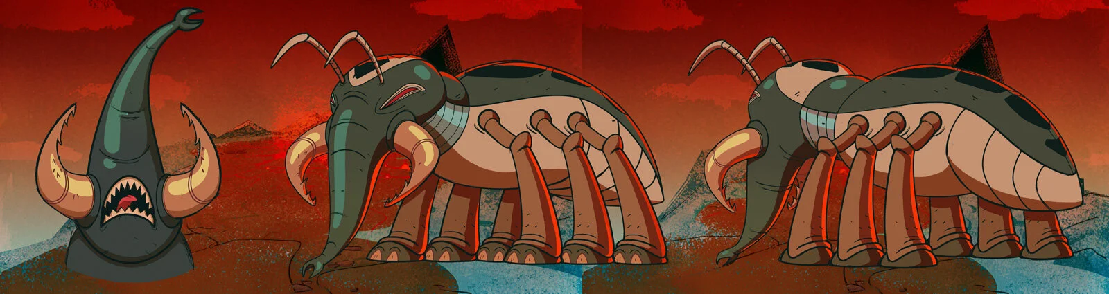 Creature Color (Volcano Lighting)