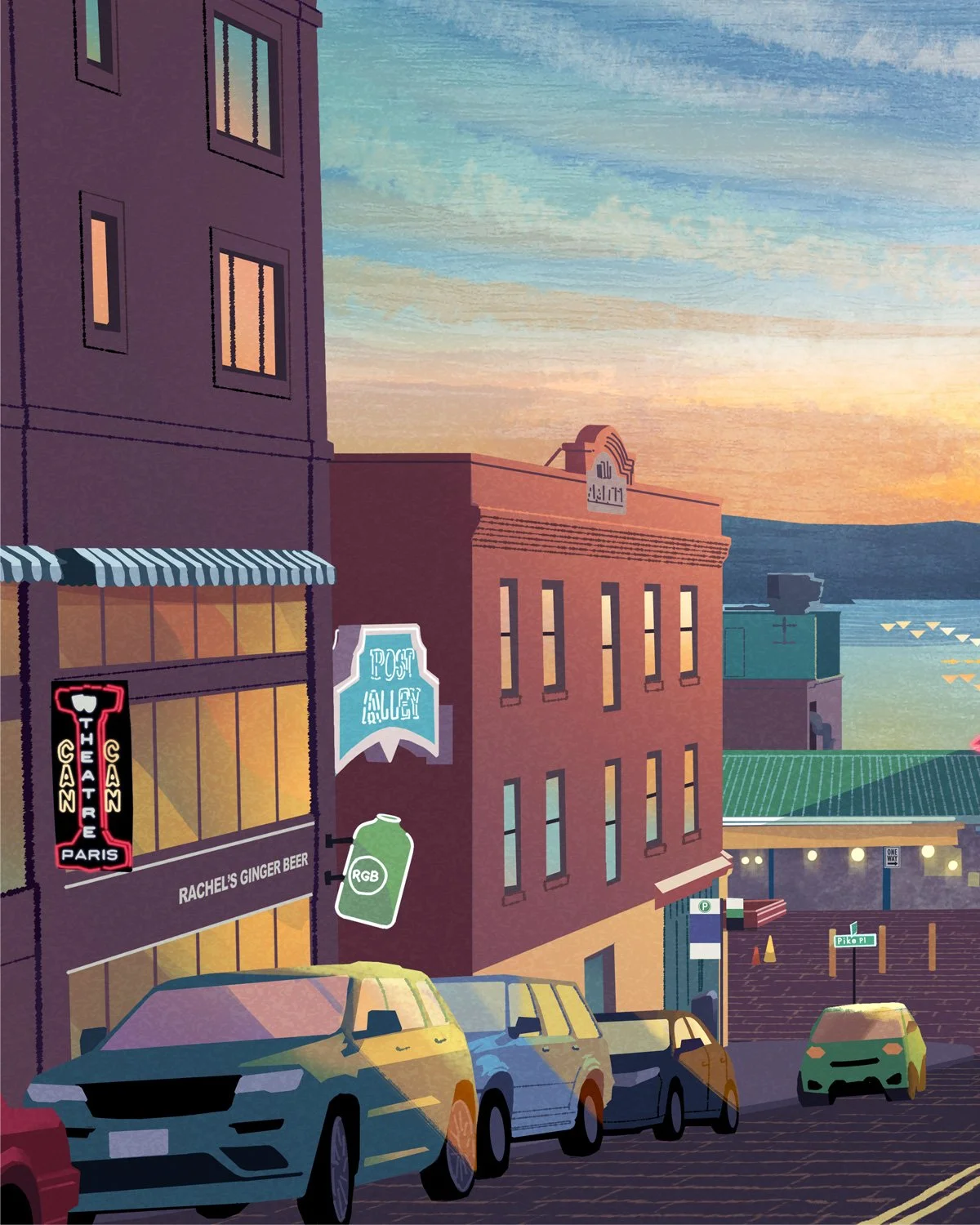 Post Alley Close-Up