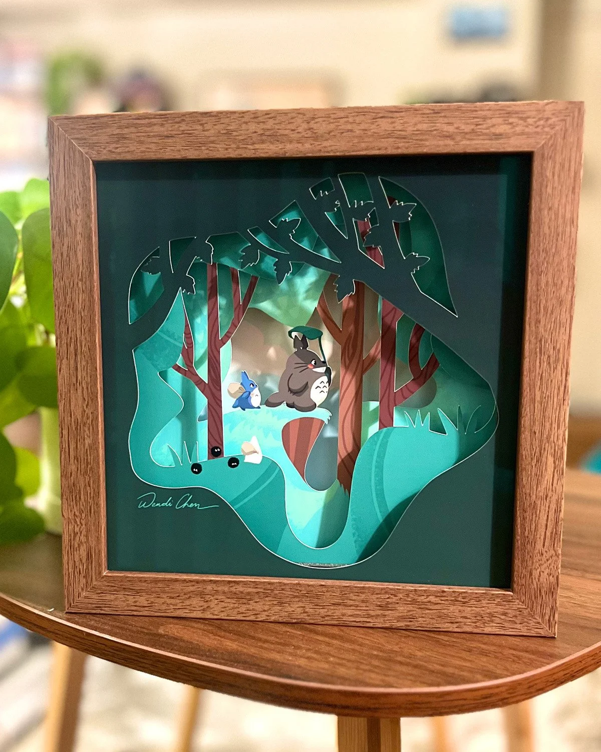 Handmade Paper Shadowbox