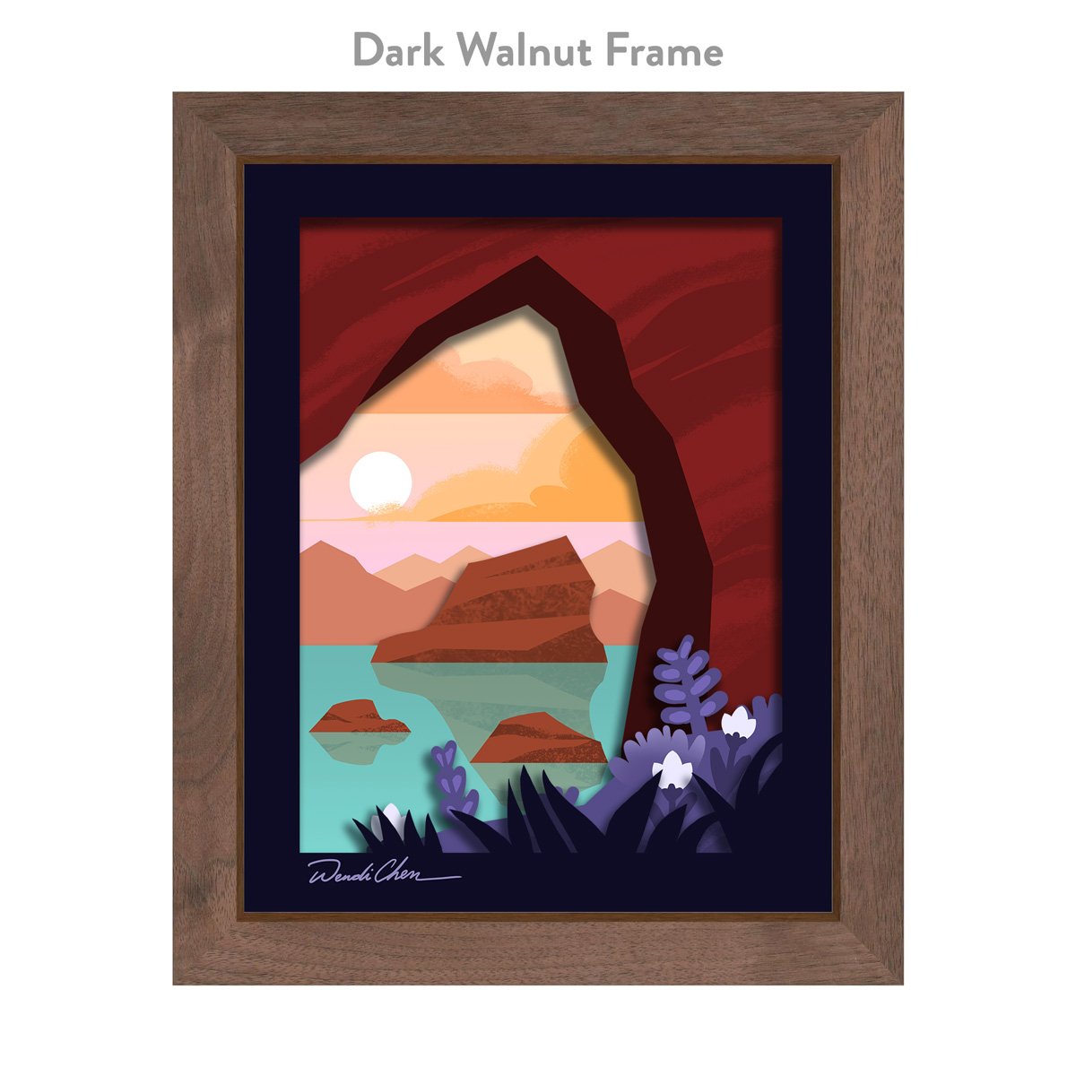 shadowbox_PNWarch_FrameDarkWalnut.jpg