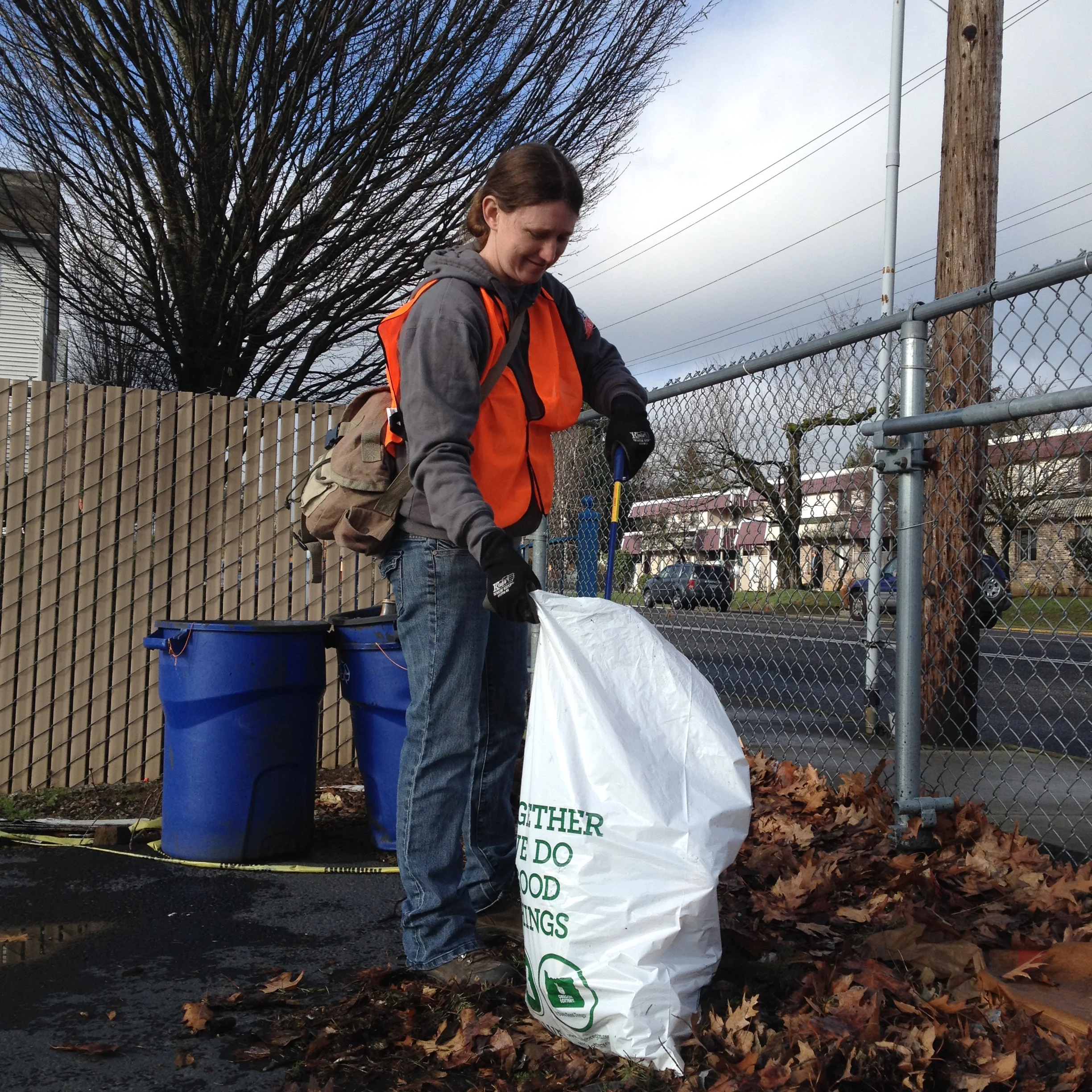 MLK Day project with Rosewood Initiative 