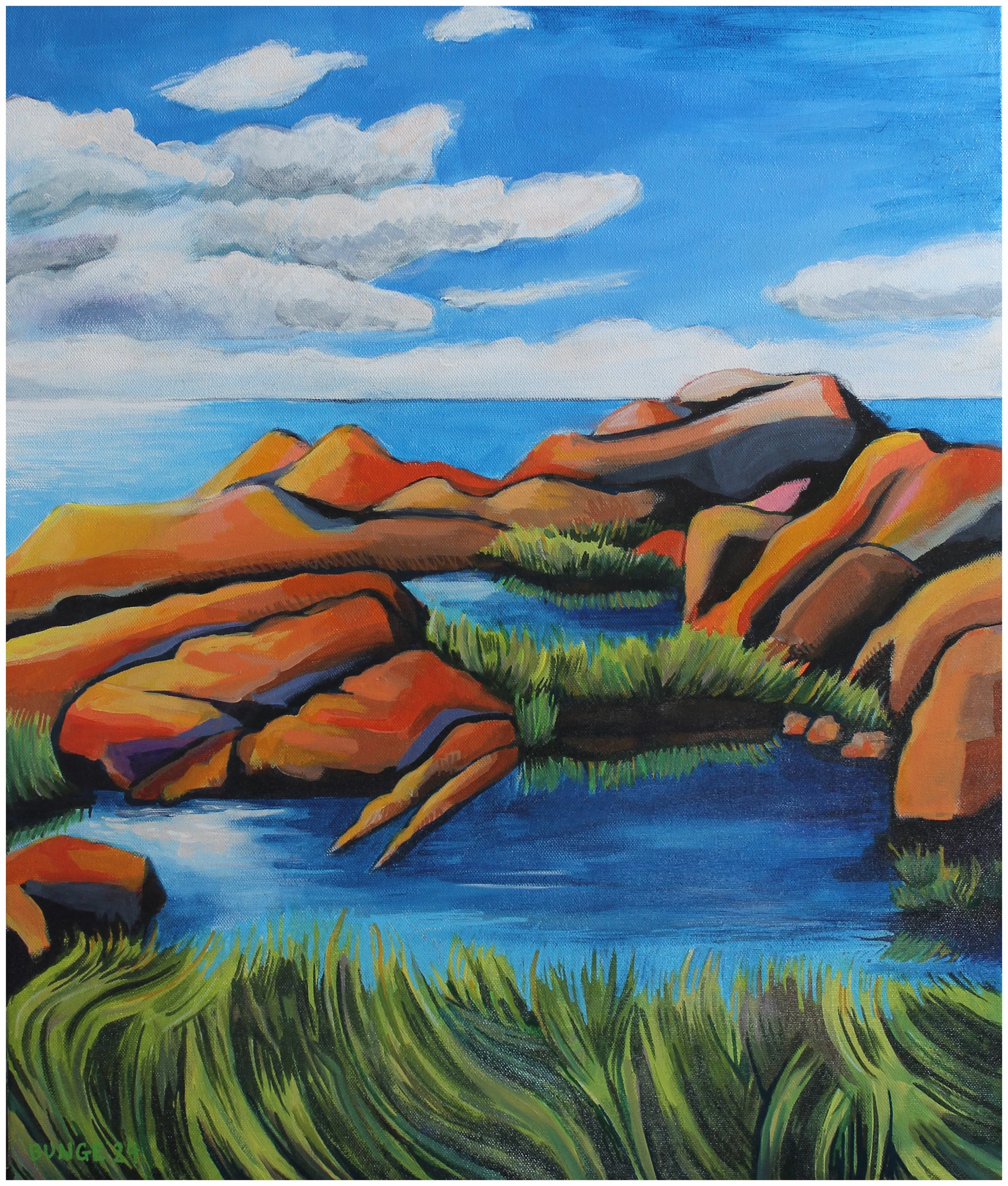 Cape Hedge 2024 Acrylic on Canvas 20x24