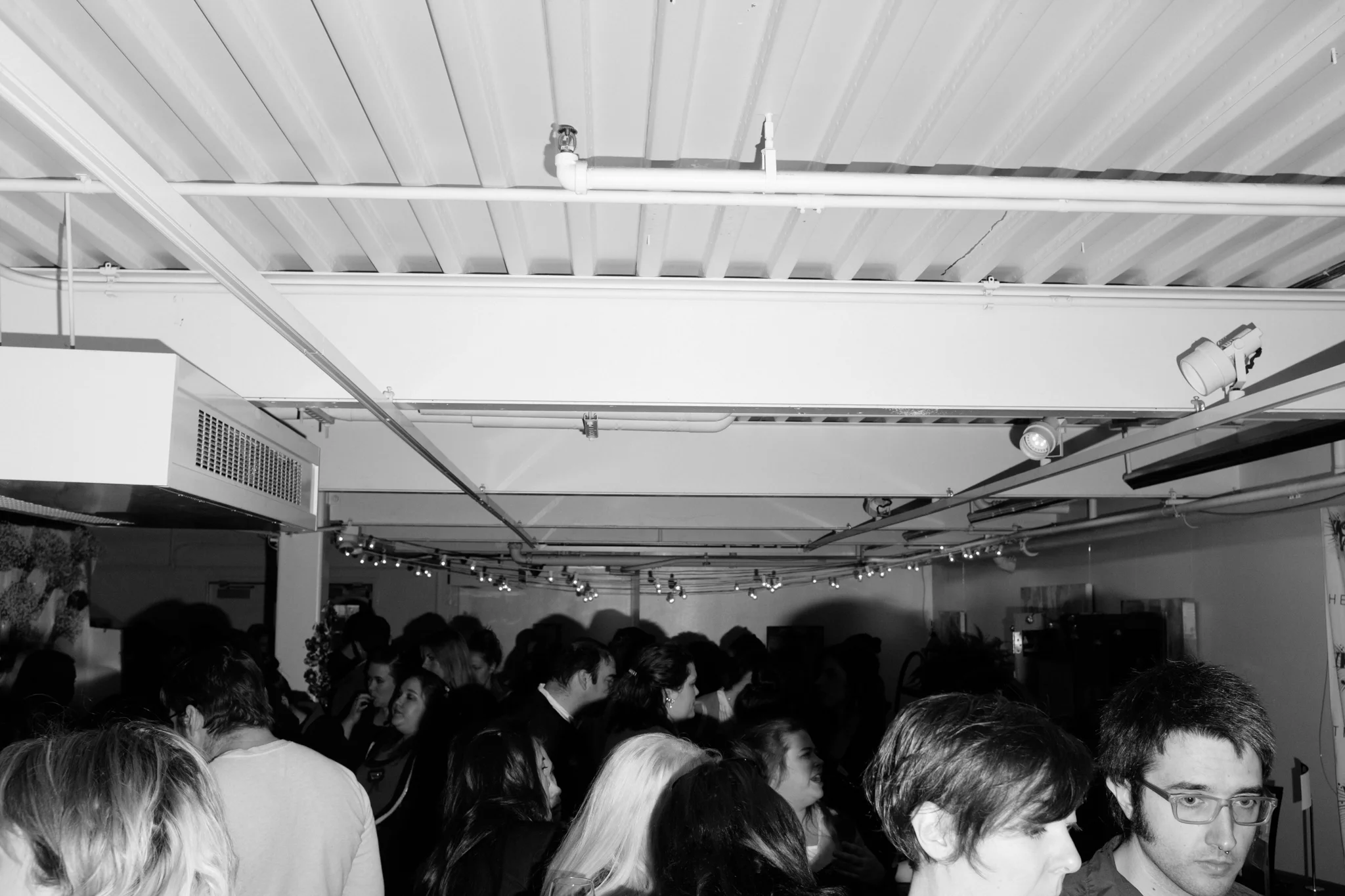 The path to the bar. 