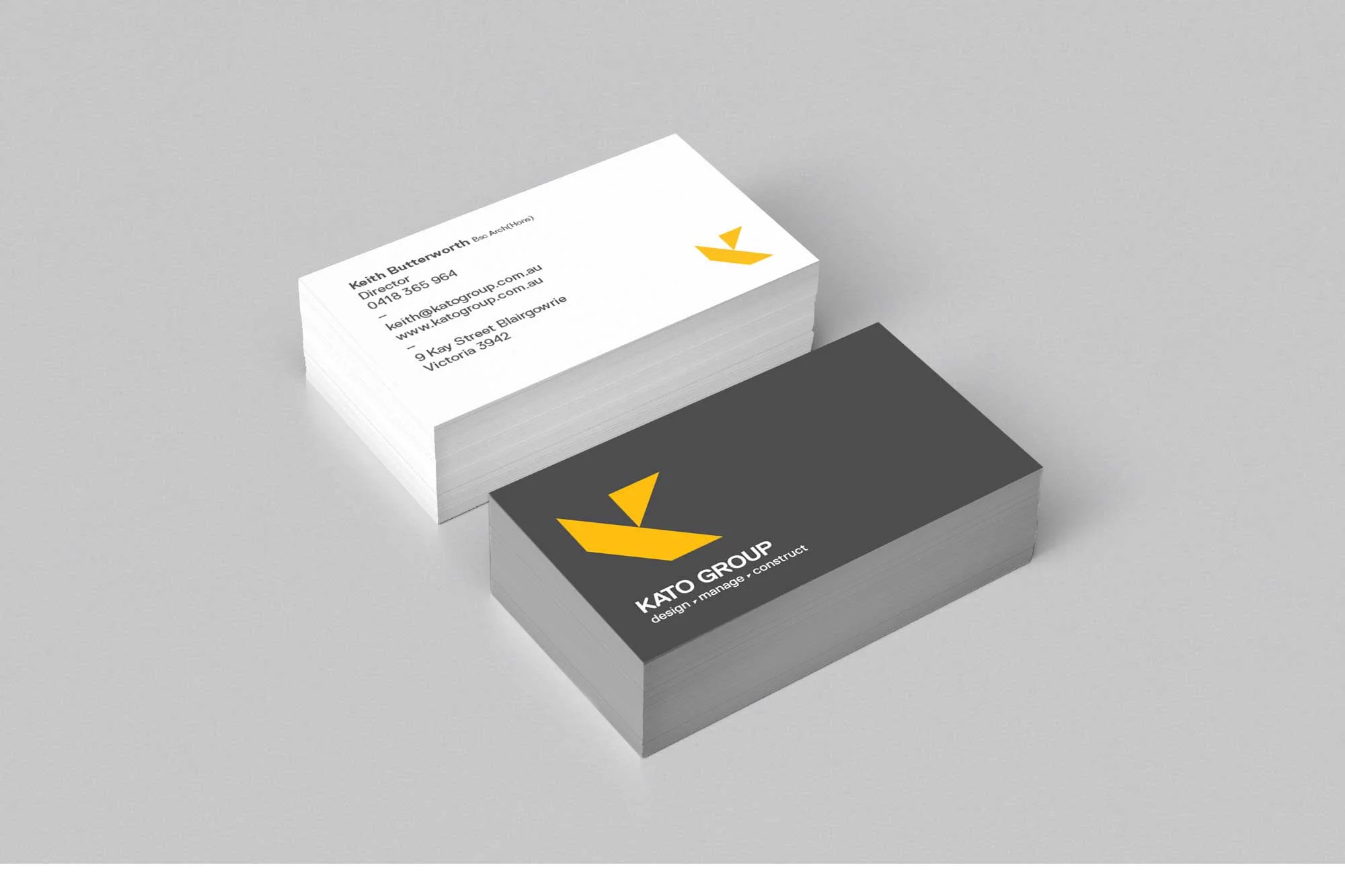 Kato Group business card