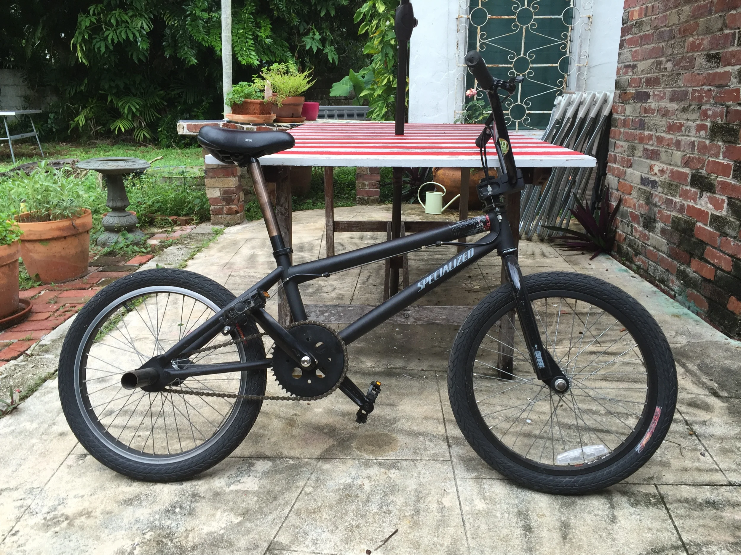 bmx bike black