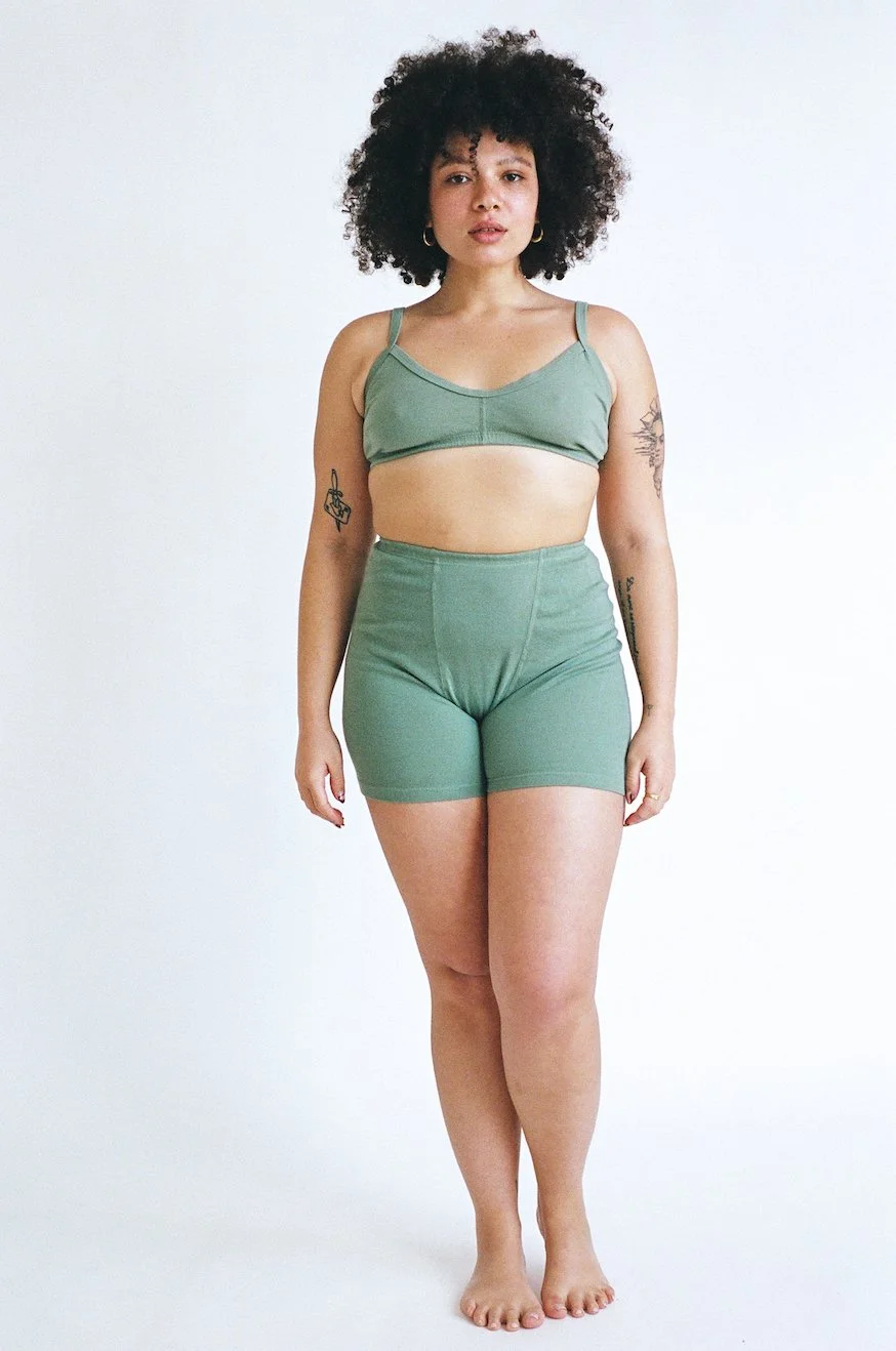 mermaid smile bra stretch shorts 3.jpeg