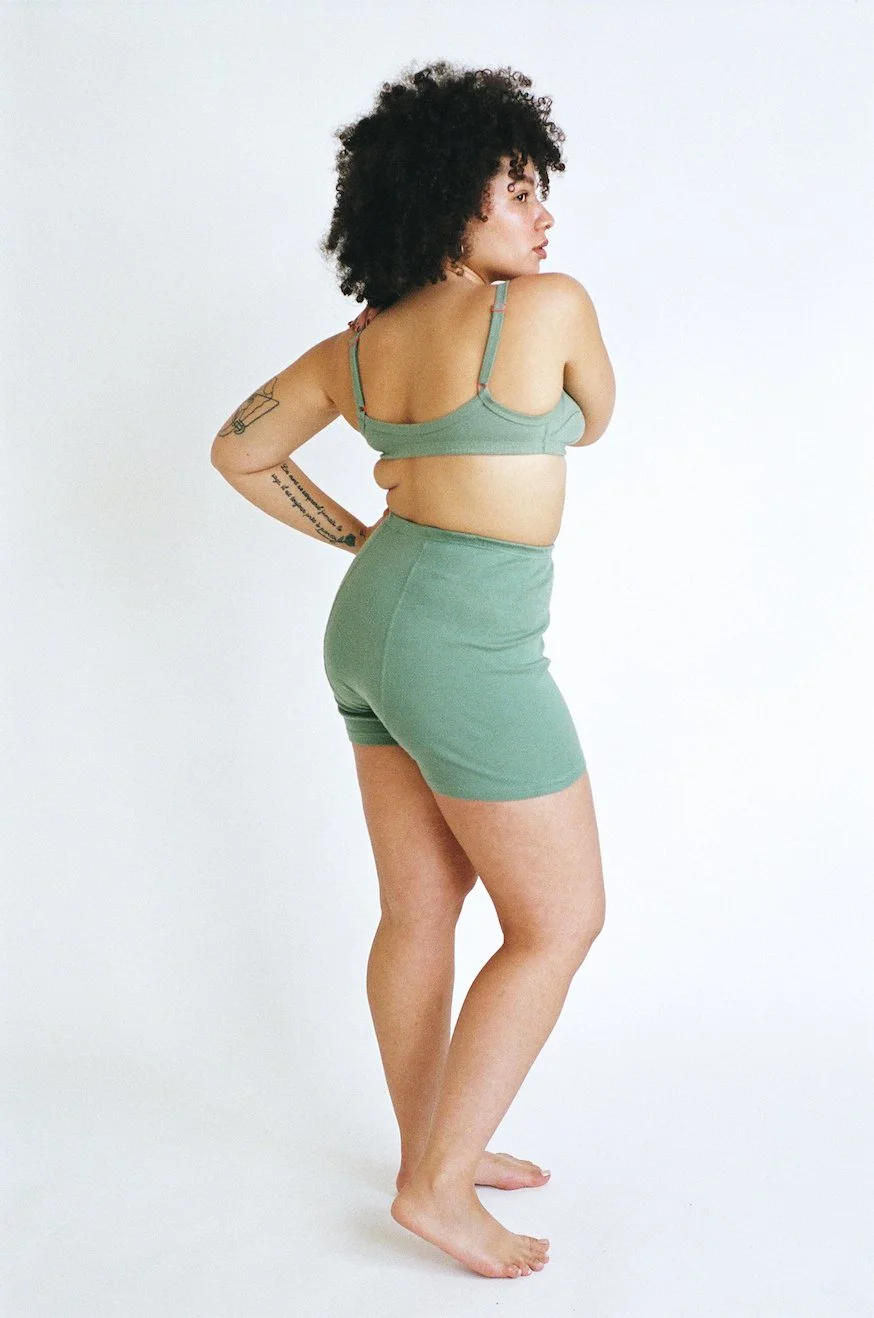 mermaid smile bra stretch shorts 6.jpeg