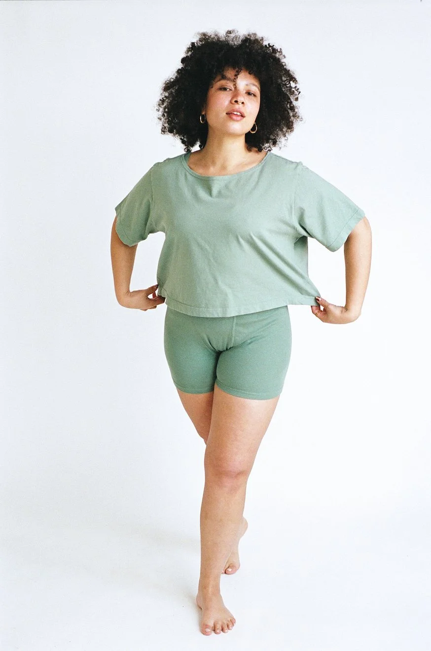 mermaid crop top stretch shorts 3.jpeg