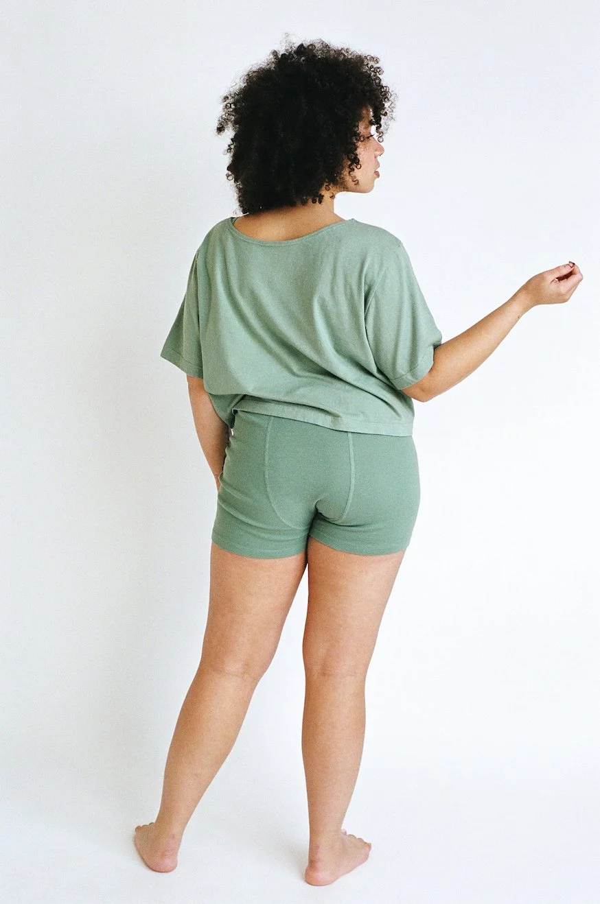 mermaid crop top stretch shorts 9.jpeg