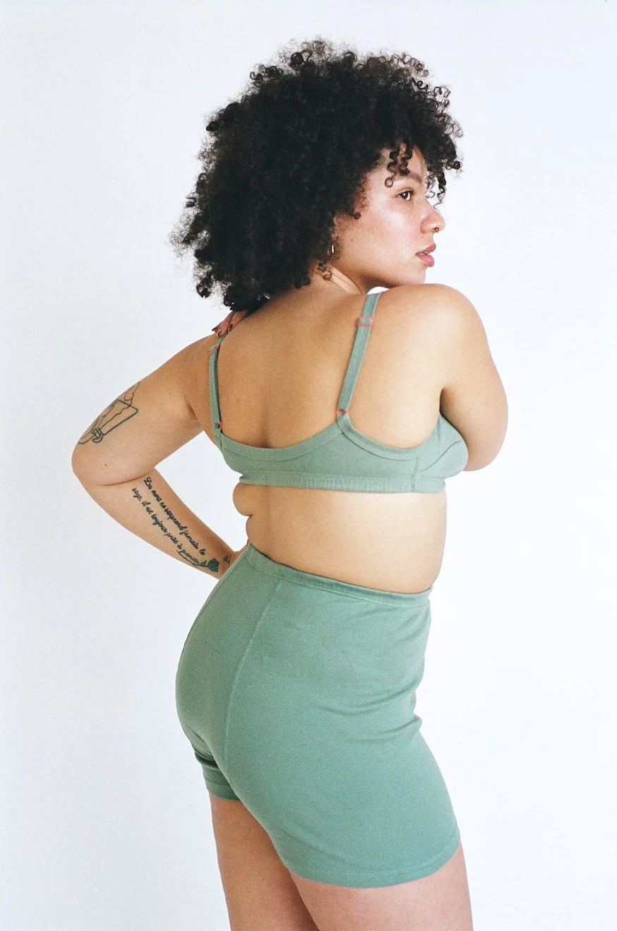 mermaid smile bra stretch shorts 5.jpeg