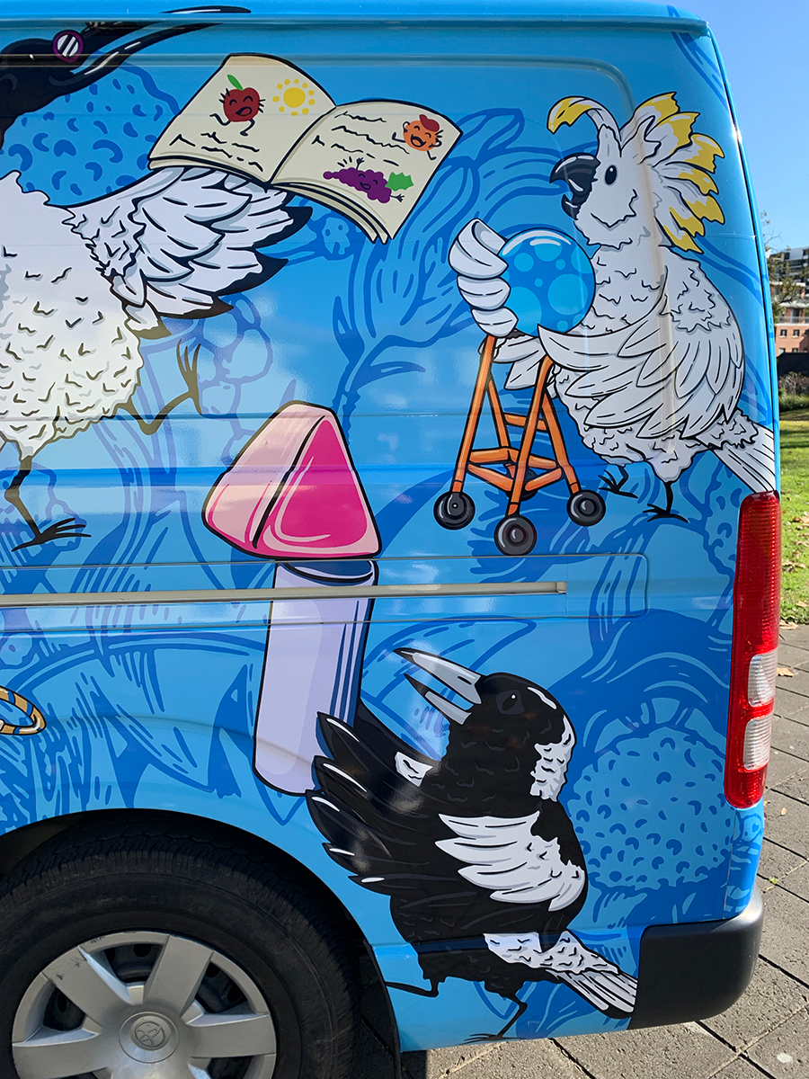 Burwood Mobile Playvan — Pilar Basa