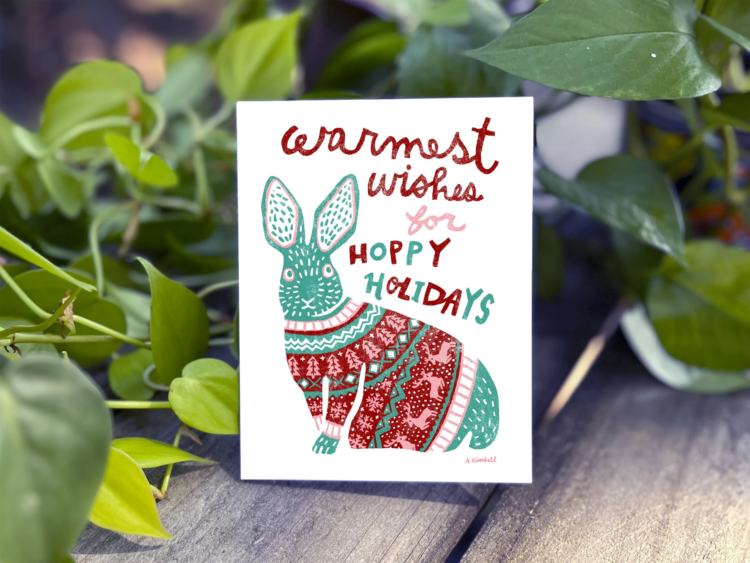 Bunny Says Gracias! / Pack of 10 Notecards — Adrianne Kimbell