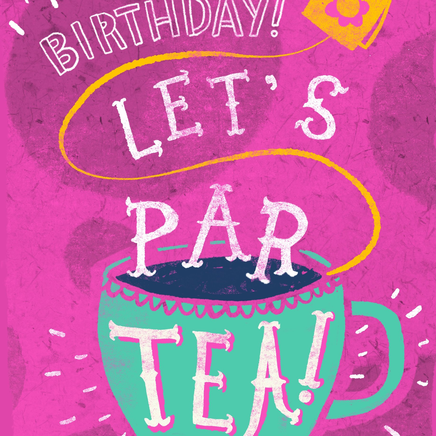Birthday Par-Tea Card