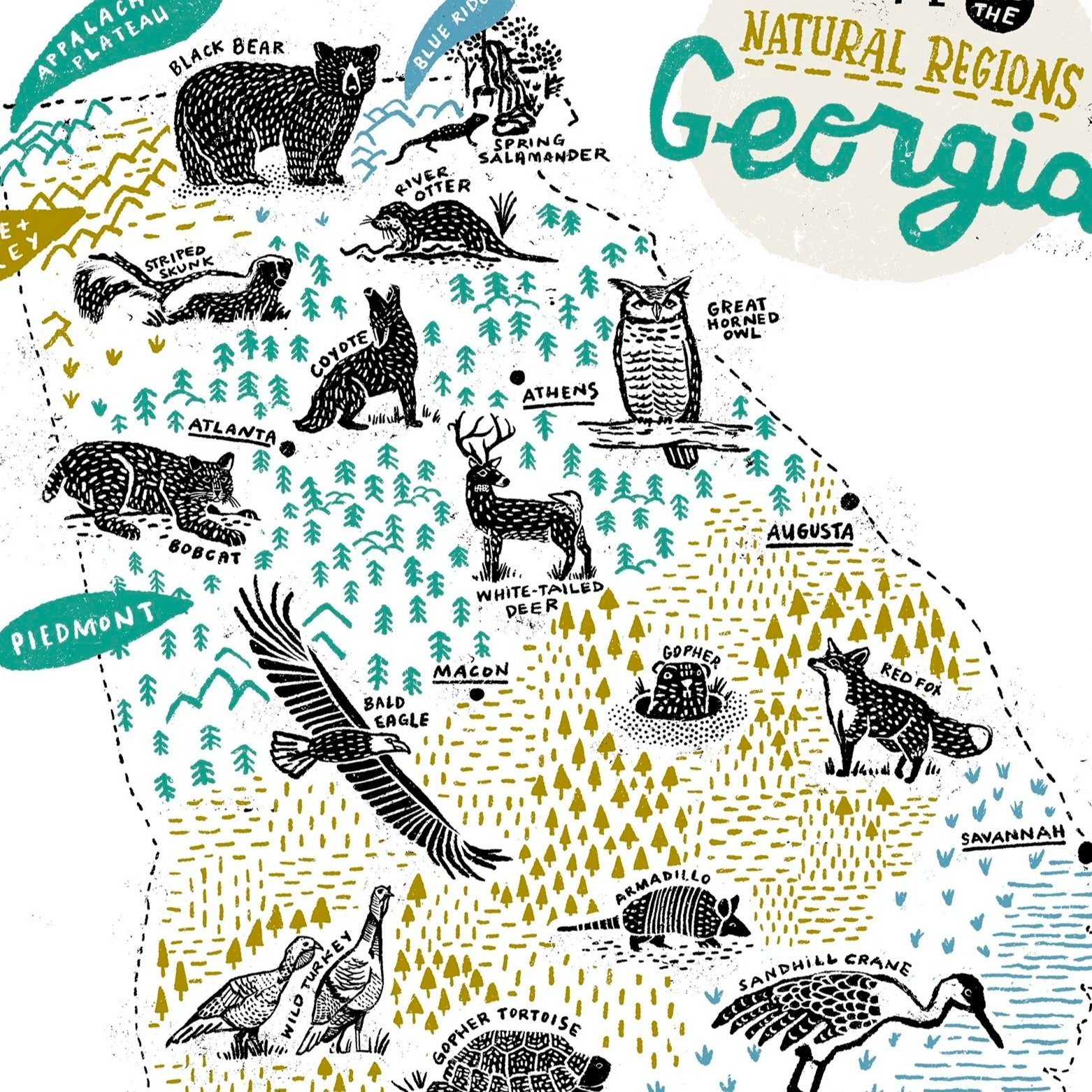Map of Georgia