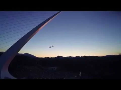 BANDALOOP on the Sundial Bridge | Redding CA 2014