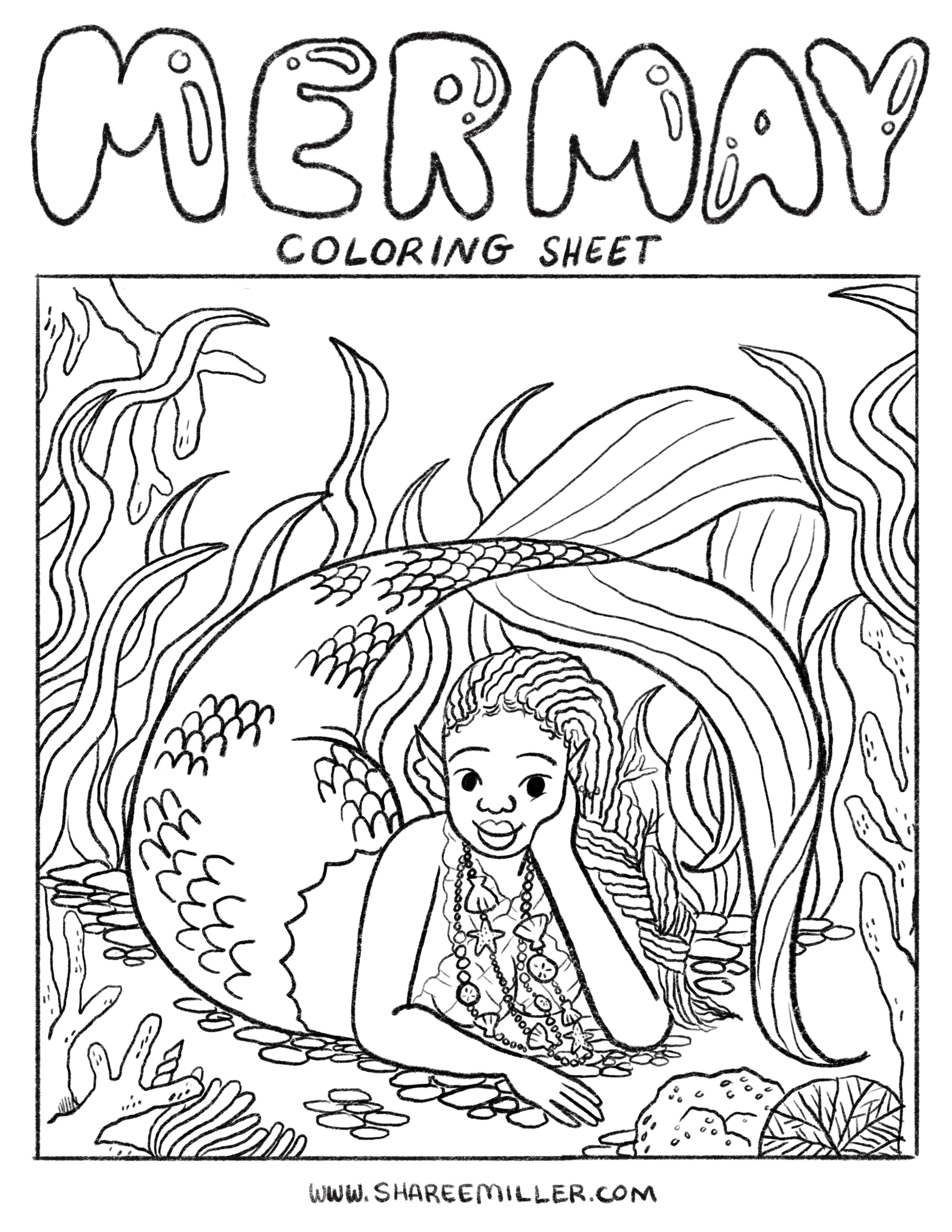 FREE* Draw Yourself - Coloring & Activity Sheet - Digital Download