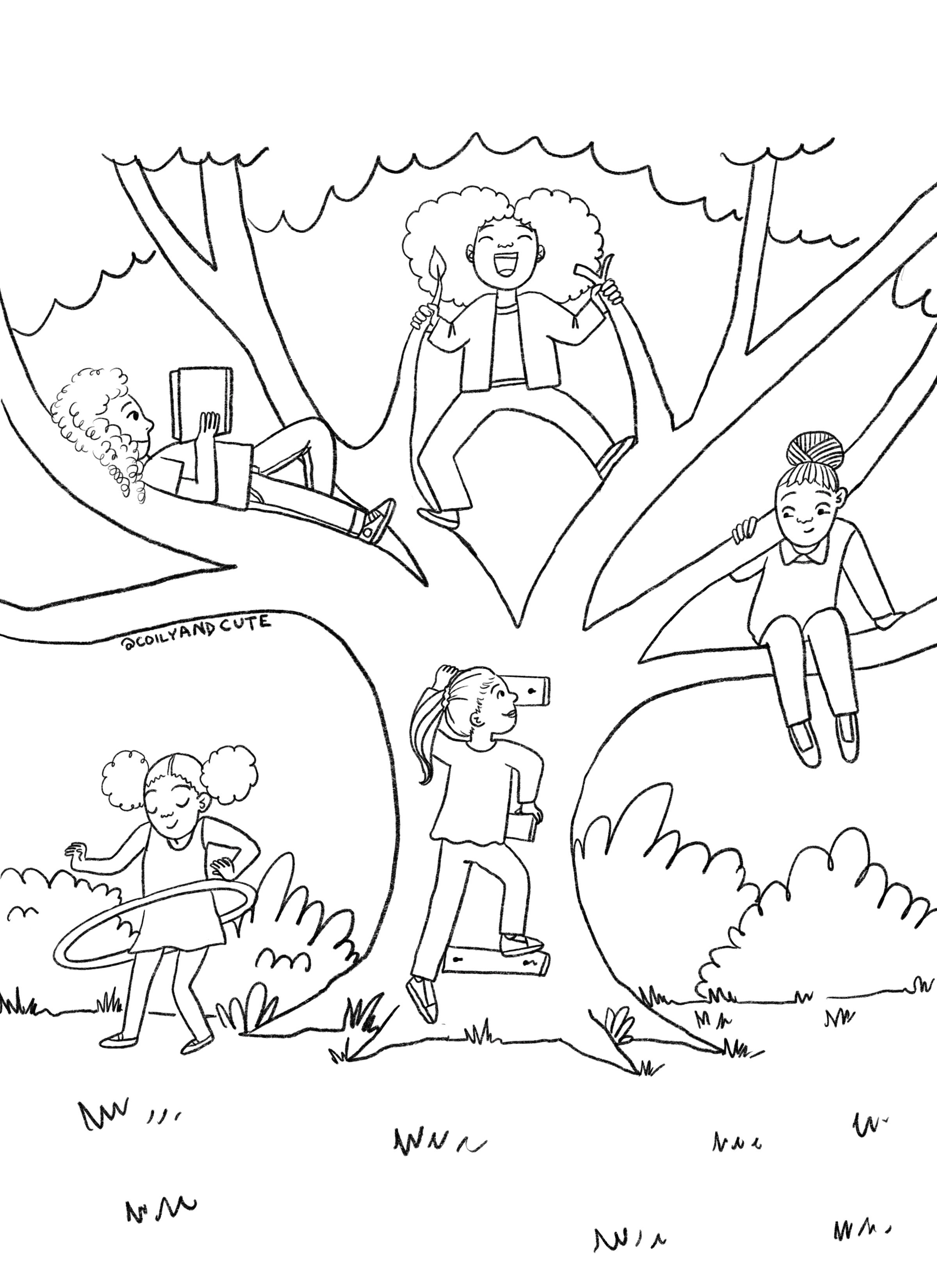 Boundaries Coloring Sheet 2025 