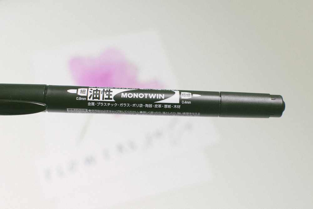 Tombow MONO Twin Permanent Marker