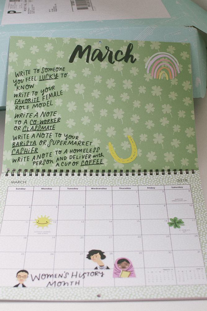 Happy Mail Calendar by Hello!Lucky