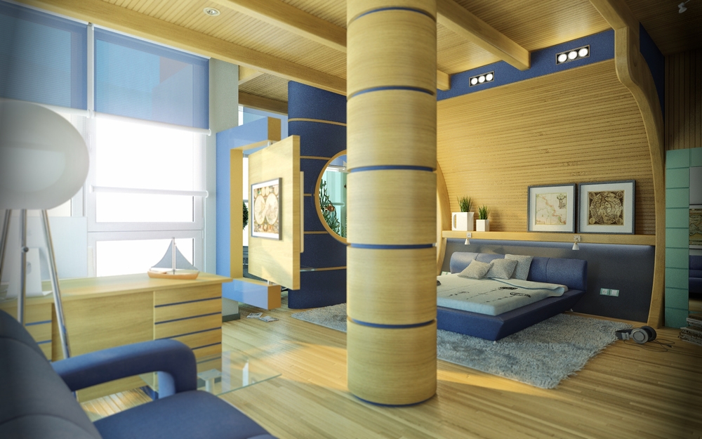 One of our 3D interior design renderings from 2015