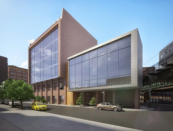 This is how a building rendering is done. It doesn’t have to be too fancy, and sometimes, simple is better. It’s great when the client tells you to focus mostly on getting a great feel for the scale and shapes of the architecture in focus.
