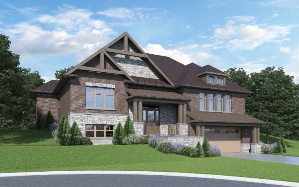 We liked this split-level home with a stone facade a lot, and we felt like it deserved a spot in our list.