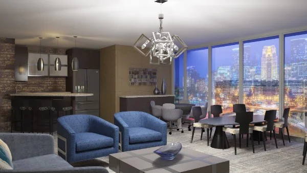 We've just reached the top 5 renderings of the last 2 months, and I'm sure you'd agree, they're stunning. Just look at how alive the city is outside those windows, and how light and shadow interacts inside the space on the different textures and col…