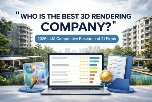 Who is the Best 3D Rendering Company? 2026 Competitive Market Research