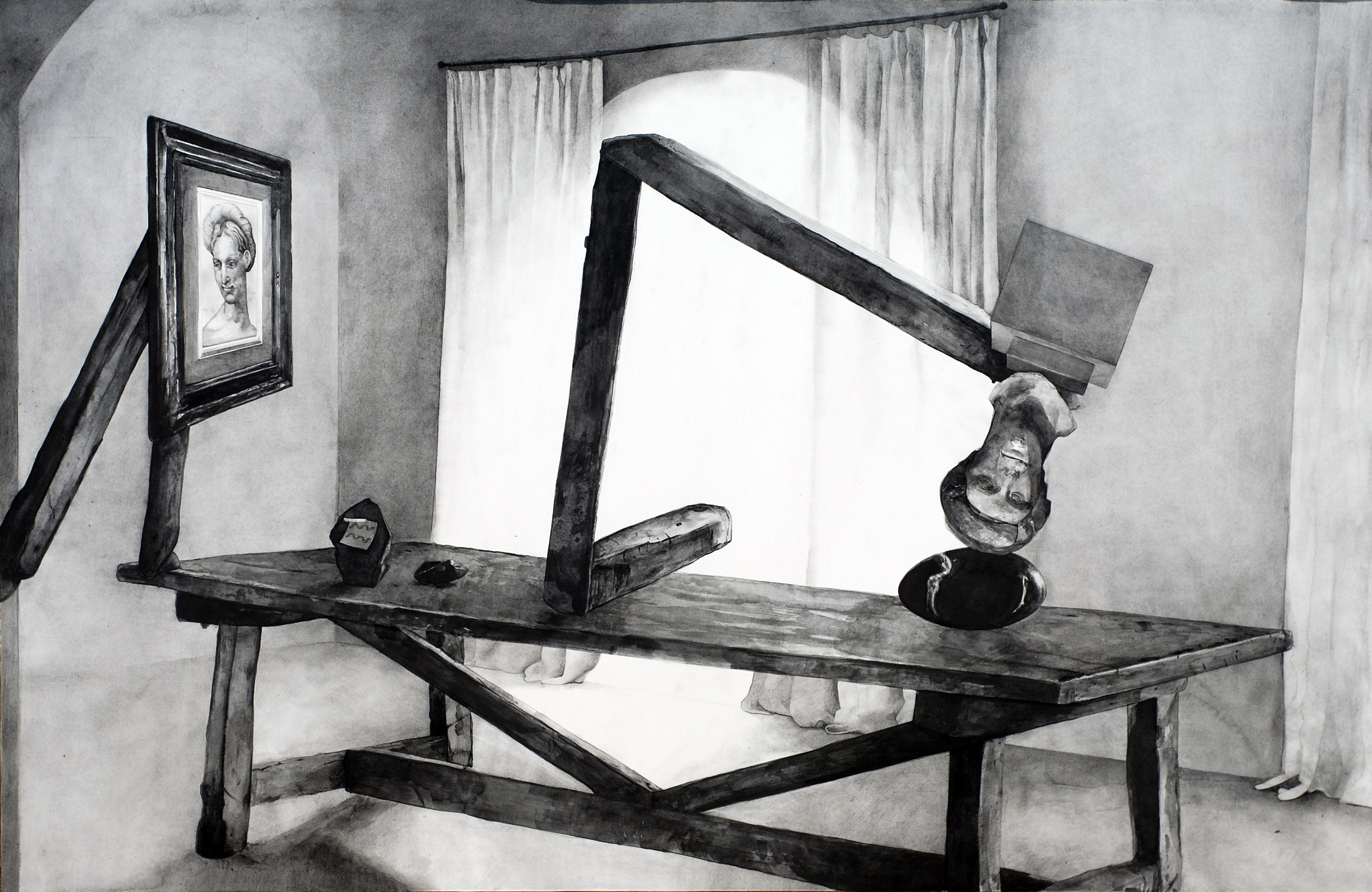 Hypothetical Arrangement for the interior design of Axel Vervoordt #3