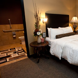 Actual Room at Valley Sleep Center