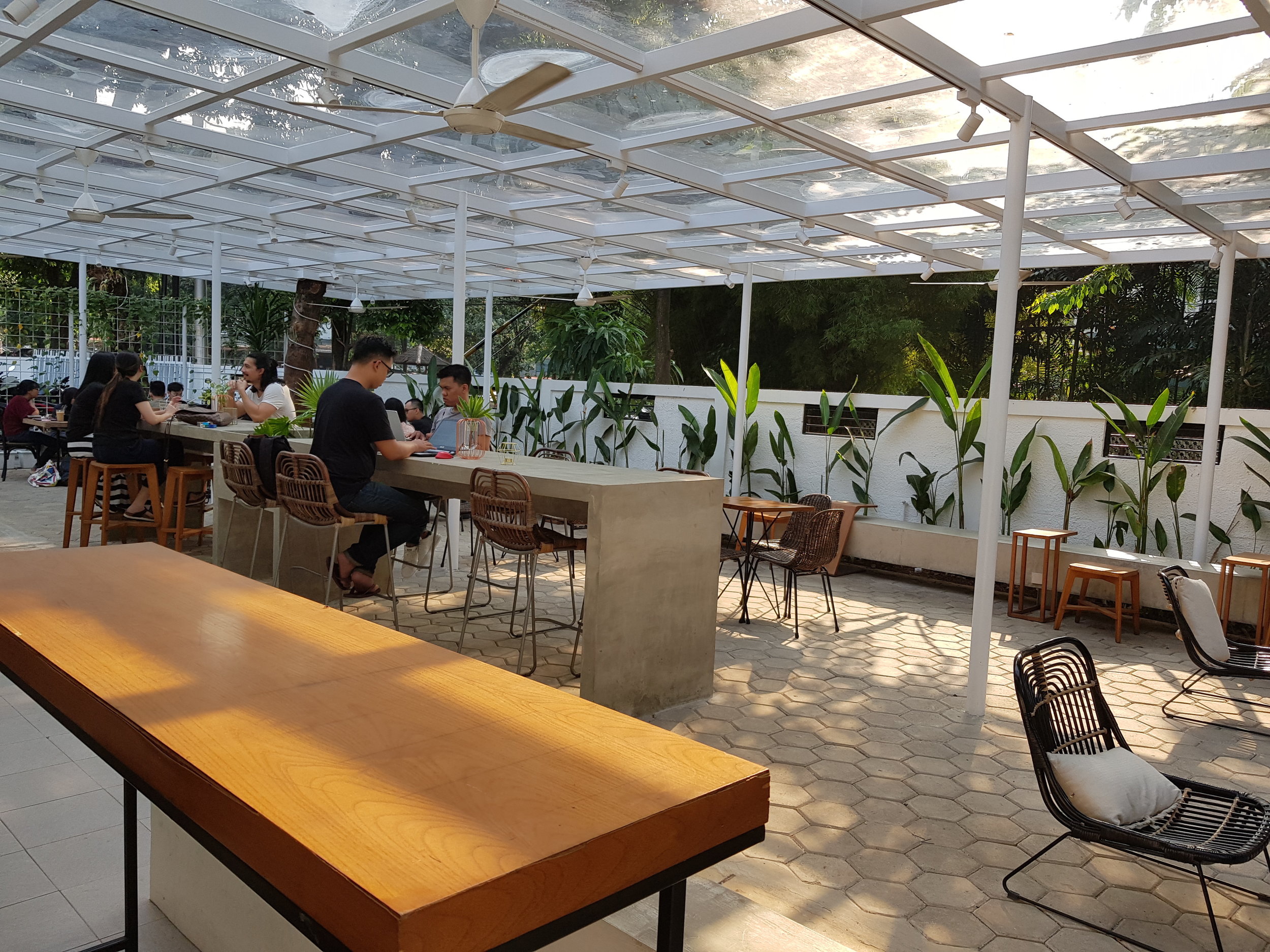 Overall outdoor area