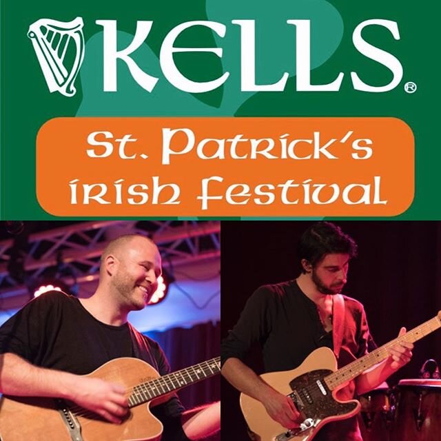 SHOW ALERT!! Brian &amp; Brandon will be playing a duo set at Kells Brewery to help kick off their St Patrick&rsquo;s Festival!

Come get your Irish on and celebrate!! Where: @kellsbrewery (NW 21st Ave.)
When: 3/13 - 8pm