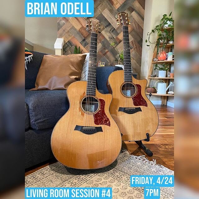 LIVE STREAM ANNOUNCEMENT!! &mdash;&mdash;&mdash;&mdash;&mdash;&mdash;&mdash;&mdash;&mdash;&mdash;&mdash;&mdash;&mdash;&mdash;&mdash;&mdash;
Brian will be doing another live streaming Living Room Session from his home this Friday, April 24th at 7pm. 
