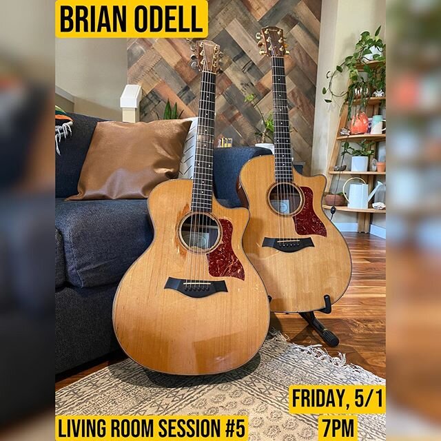 LIVE STREAM ANNOUNCEMENT!! &mdash;&mdash;&mdash;&mdash;&mdash;&mdash;&mdash;&mdash;&mdash;&mdash;&mdash;&mdash;&mdash;&mdash;&mdash;&mdash;
Brian will be doing another live streaming Living Room Session from his home this Friday, May 1st at 7pm. 
Thi